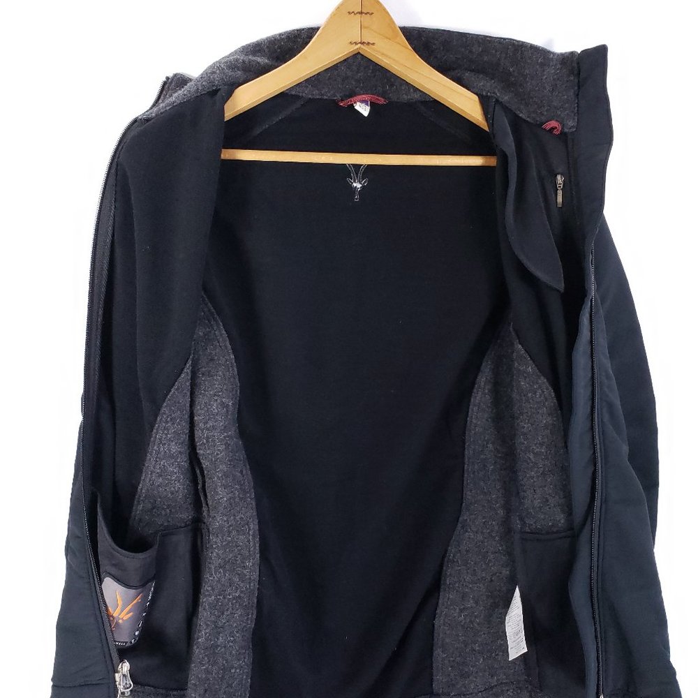 Ibex Jacket Womens Small Climawool Lite Softshell… - image 7